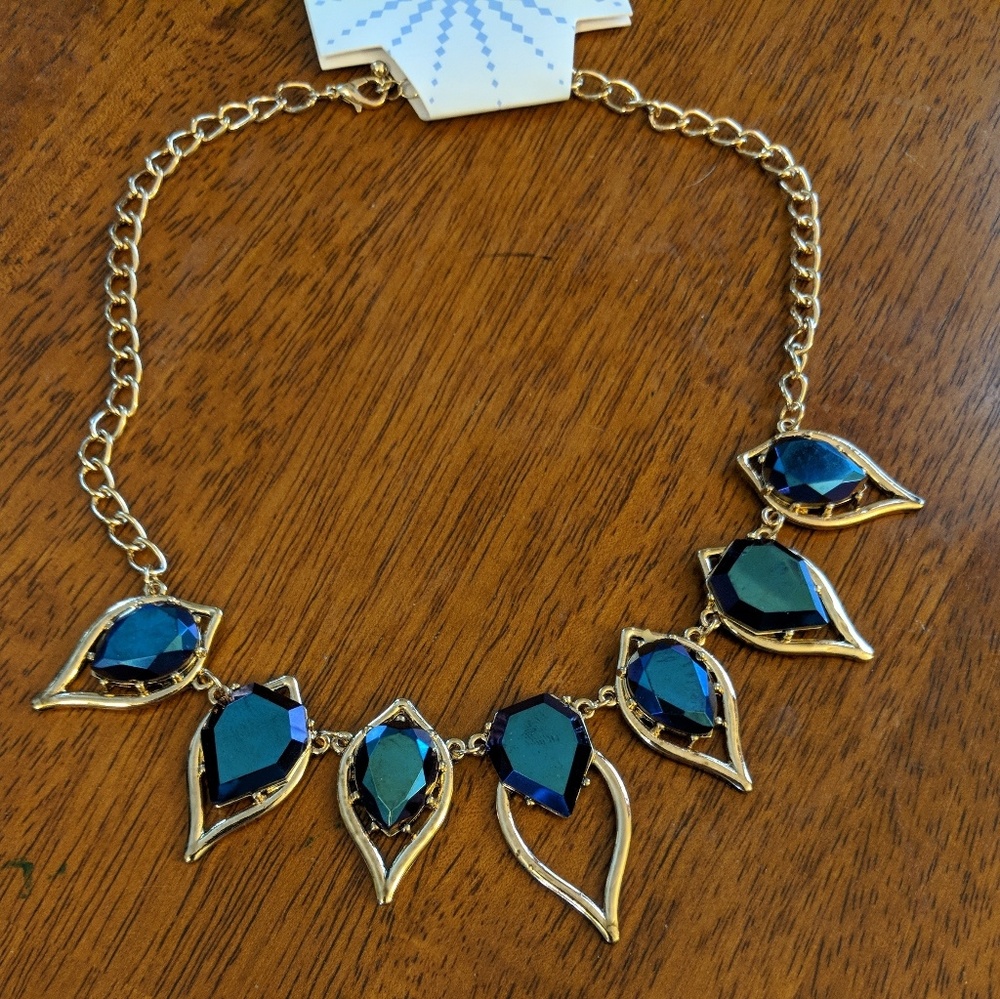 NWT Start Your Sparkle multichrome necklace